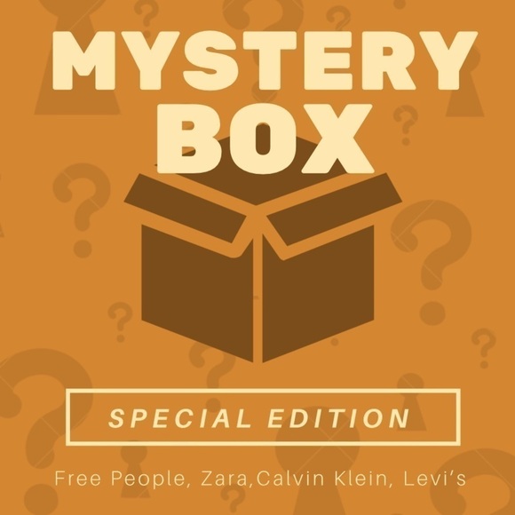 Free People Tops - Woman MIX - MYSTERY BOX - 5 ITEMS - VARIOUS SIZES